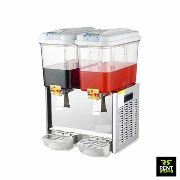 Powered Double Juice Dispenser for Rent Rent Stuffs