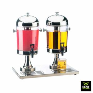 Ice Cold Double Juice Dispenser for Rent