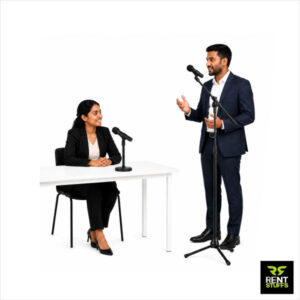 Rent Stuffs offers floor standing and desktop microphone stand for rent in Colombo, Sri Lanka. We have range of microphone stands for rent in many types.