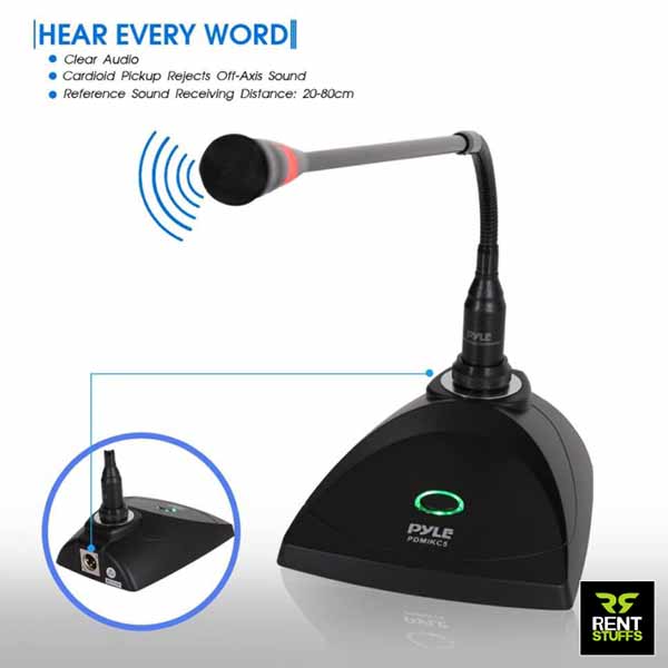 Podium Desktop Microphones for Rent Rent Stuffs