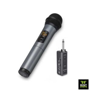 Rent Stuffs is the best place for Wireless handheld FM Microphone for Rent. We have wide range of wireless Microphones for hire.