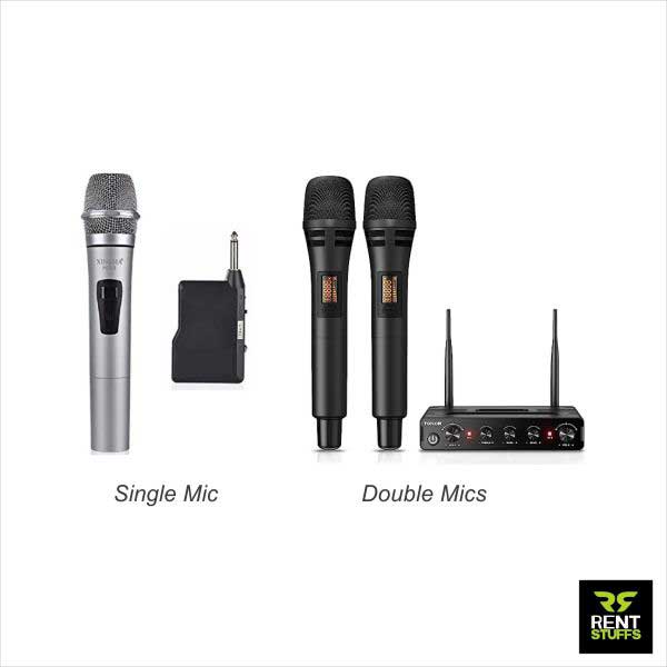 Rent Stuffs offers wireless microphones for rent in Colombo, Sri Lanka. We provide wide range of wireless FM and UHF microphones for rent with many features.