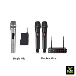 Rent Stuffs offers wireless microphones for rent in Colombo, Sri Lanka. We provide wide range of wireless FM and UHF microphones for rent with many features.