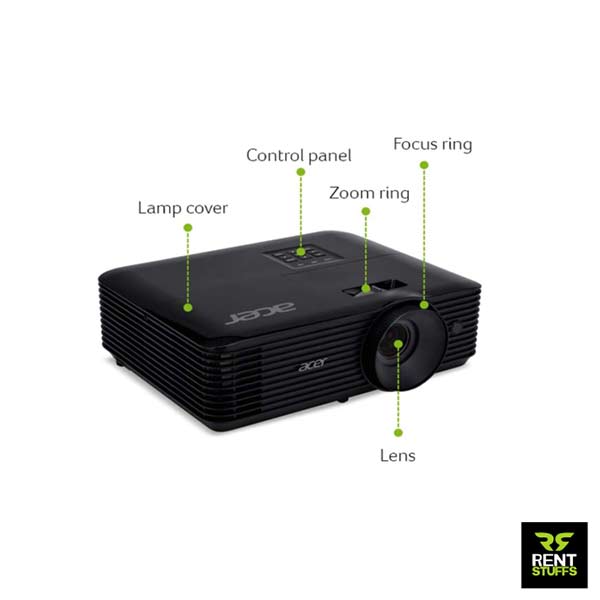 Acer 3600 Lumen XGA Projector for Rent Rent Stuffs