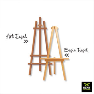 Rent Stuffs offers wooden easel stand for rent in Colombo, Sri Lanka. We are one of the leading wooden easel stands rental service providers since 2006.