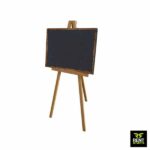 Black Board rent with Wooden Stand Chalk Board
