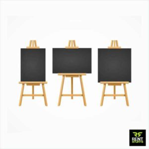 Rent Stuffs offers Black boards for rent in Colombo, Sri Lanka. We rent Black boards with wooden frames for weddings and other indoor outdoor events.
