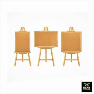 Rent Stuffs offers cork boards for rent in Sri Lanka. We have wide range of cork boards for rent with wooden frames. You can rent stands separately if required