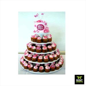 Cup Cake Stands for rent in Sri Lanka by Rent Stuffs.