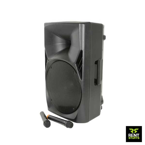 Rent Stuffs is the best place to rent portable Speakers with wireless FM microphones in Sri Lanka.