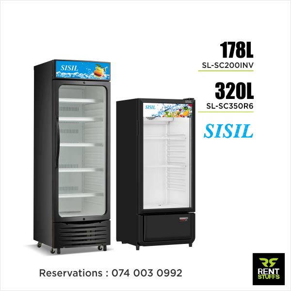 Bottle coolers for rent Rent Stuffs provides bottle cooler for rent in Colombo, Sri Lanka. We have range of bottle coolers, refrigerators and fridges for rent.