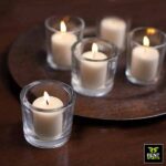 Thick Glass Tealight Candle Holders Rent