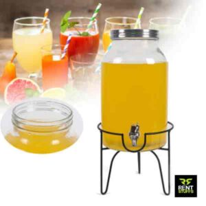 Glass juice dispenser for rent in Sri Lanka Rent Stuffs Colombo