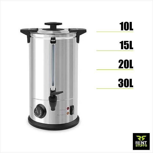 Rent Stuffs provides water boilers for rent in Colombo, Sri Lanka. We rent range of water boilers and dispensers for indoor and outdoor events.