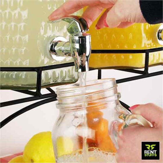 Double Glass Juice Dispensers for Rent Rent Stuffs