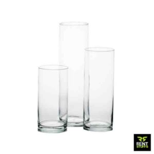 Glass Cylinder Vases for Rent in Sri Lanka