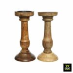Wooden Candle Holders, Stands for rent in Sri Lanka