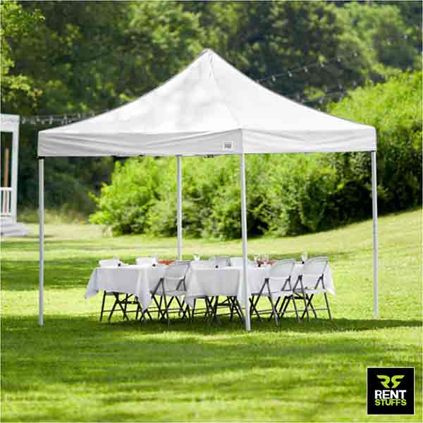 White Canopy Tent for Rent in Sri Lanka By Rent Stuffs