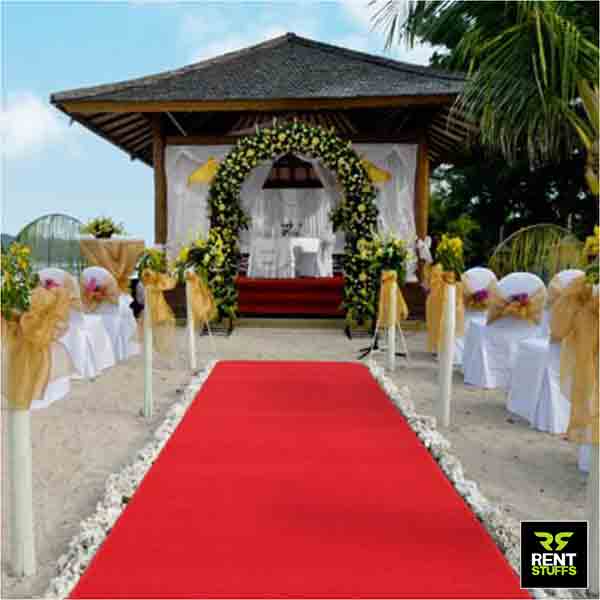 Red Carpet Rent for Wedding events in Sri Lanka