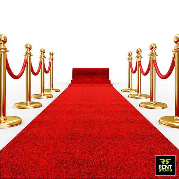 Wedding red Carpet Rent