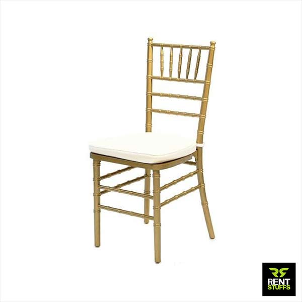 Gold Tiffany Chair for Rent in Sri Lanka