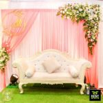 Golden White Weddng Couple Chair for Rent Sri Lanka