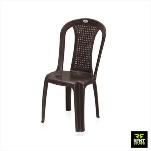 Rent Stuffs offers Brown Plastic Chair for Rent in Colombo in Sri Lanka