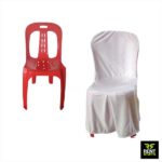 Plastic Chairs with Covers for Rent in Colombo