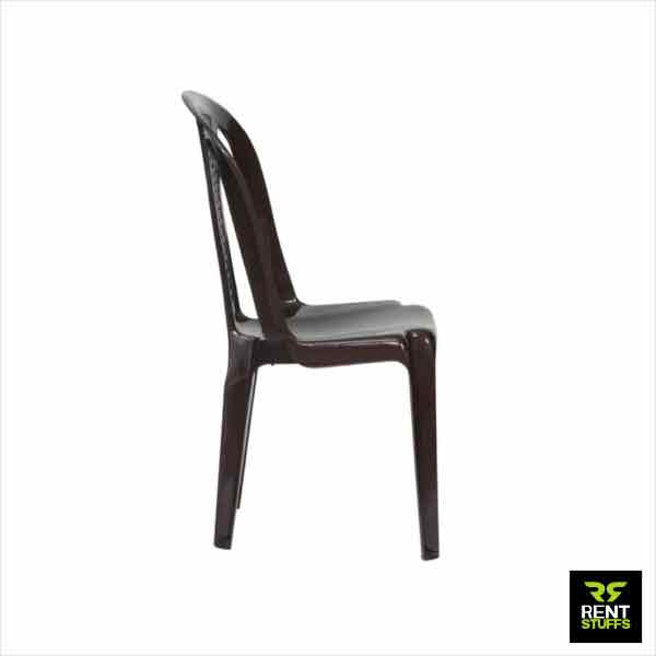 Rent Stuffs offers brown plastic chair for rent in Colombo in Sri Lanka. We have wide range of furniture for rent including basic Brown plastic chairs.
