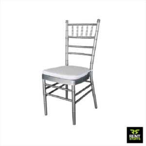 Rent Stuffs offers Silver Tiffany Chair for Rent in Colombo, Sri Lanka