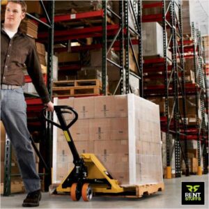 Rent Stuffs offer Hand Pallet Truck for Rent in Colombo, Sri Lanka. We have wide range of tools and machinery for hire including hand pallet trucks
