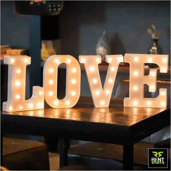 LED Marquee Letter Rental Sri Lanka