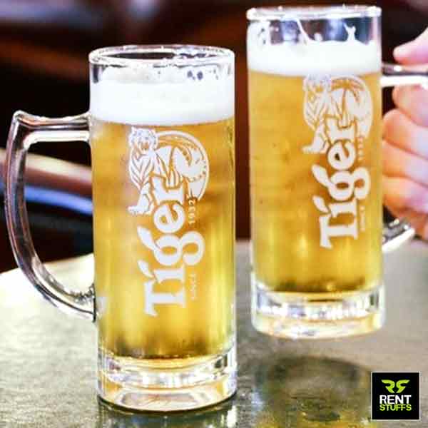 Rent Stuffs offers Beer Mugs for Rent in Colombo Sri Lanka. We have range of beer glasses for hire.