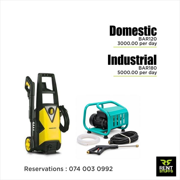 Pressure washers for rent in Colombo Rent Stuffs offers pressure washer for rent in Colombo, Sri Lanka. We have wide range of high pressure washing cleaner guns for rent with many features.