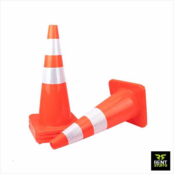 Plastic Cones for rent in Sri Lanka Traffic Barriers
