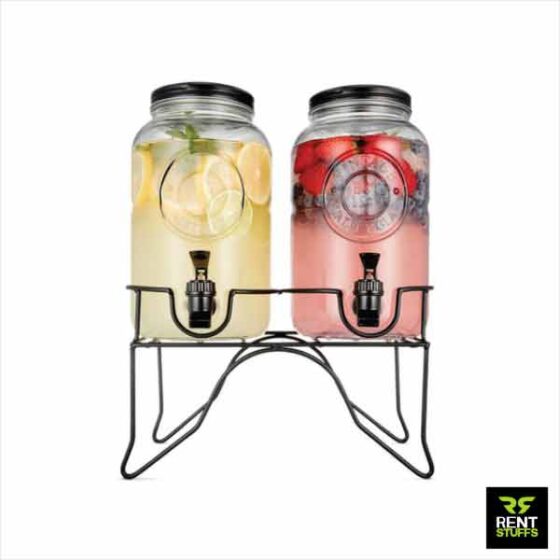 Ice Cooled Double Juice Dispenser for Rent Rent Stuffs