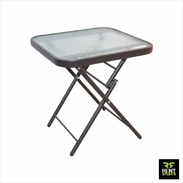 Glass folding tables for rent in Sri Lanka Rent Stuffs offers Glass folding tables for rent in Sri Lanka. We are one of the leading folding tables rental services since 2006 with many furniture.