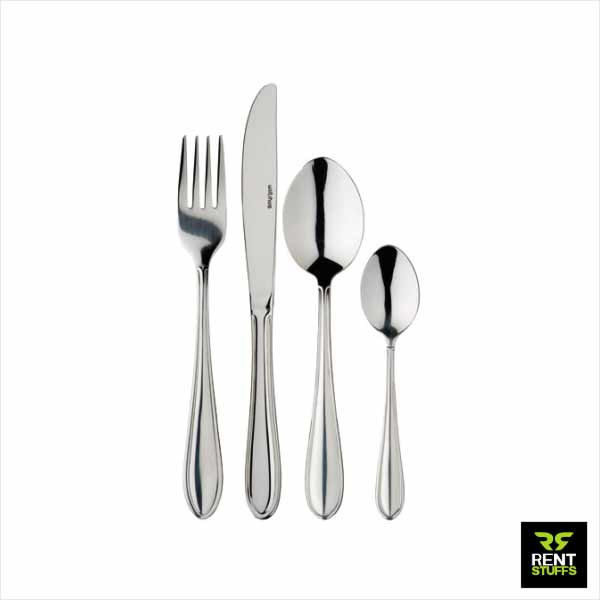 Rent Stuffs offers Silver Cutlery Sets for Rent in Sri Lanka. We have range of cutlery sets for rent with spoons, knives, forks