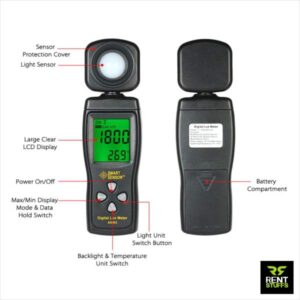 Digital Lux Meter for Rent - Image 4