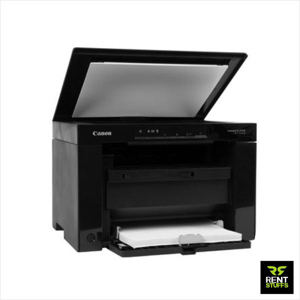 Multi function photocopier printer for rent A4 Size maximum Photocopier / printer / scanner Single side printing Power cable and USB cable included Refundable deposit 10000/=. Price given for maximum 1000 A4 pages printing per day. Model : Canon imageCLASS MF3010