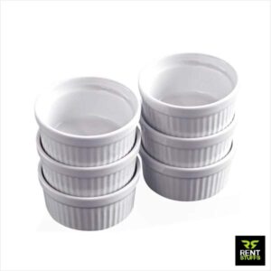 Rent Stuffs offers ceramic dessert dishes for rent in Sri Lanka. We have range of ceramic baking dessert dishes for rent