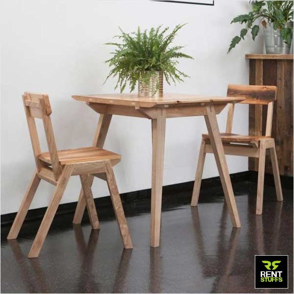 Rent Stuffs offers Rustic Wooden Tables and Chairs for Rent in Colombo, Sri Lanka. We have wide range of furniture with wooden table and chairs for rent