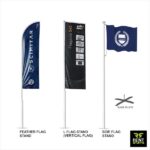Rent Stuffs offers outdoor flag poles for rent in Colombo, Sri Lanka. We have wide range of detachable outdoor and indoor flag poles for rent.
