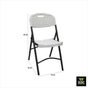 Rent Stuffs offers Outdoor Folding Chairs for Rent in Sri Lanka. We have range of furniture for rent including White outdoor folding chairs.