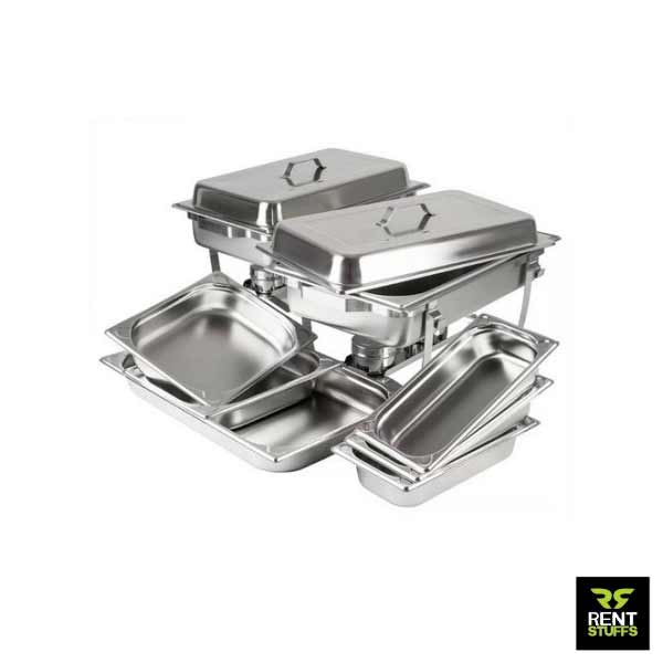 Buffet-sets-for-rent-in-Colombo-Sri-Lanka Rent Stuffs offers Buffet Sets for Rent in Colombo, Sri Lanka. We have wide range of Buffet chafing Sets for Rent for rent