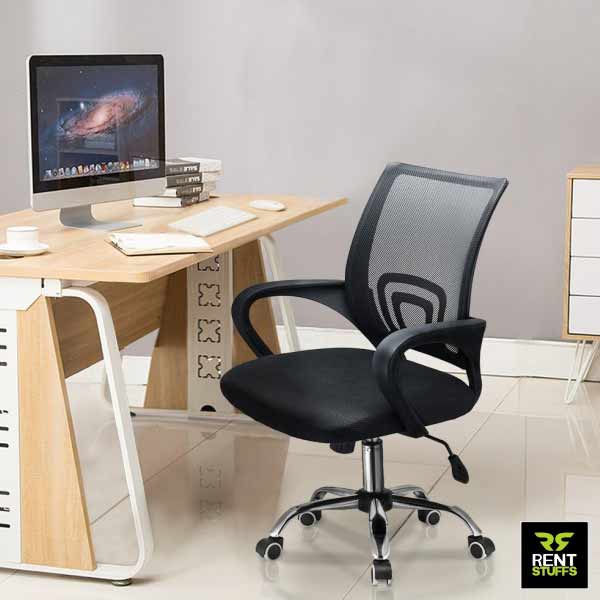 Rent Stuffs offers Mesh Back Office Chair for Rent in Colombo, Sri Lanka. We have wide range of furniture for rent including mesh back office chairs.