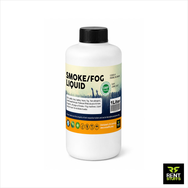 ent Stuffs offers smoke machine liquid for sale in Colombo, Sri Lanka. We have branded high quality smoke machine liquids for smoke machines.