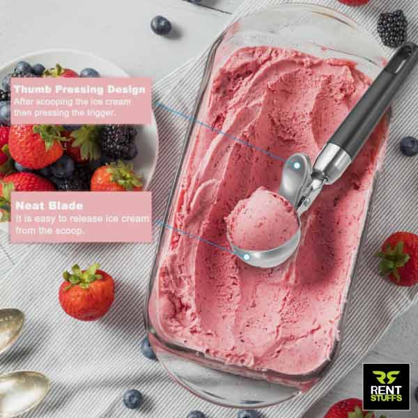 Rent Stuffs offers Ice Cream Scoops for rent in Colombo, Sri Lanka. We have wide range of tableware for rent including ice cream serving scoops