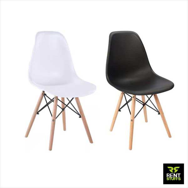 Rent Stuffs offers discussion chairs for rent in Colombo, Sri Lanka. We have range of furniture for hire including White and Black Discussion Chairs