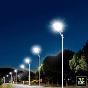 Rent Stuffs offers outdoor Solar lights for rent in Colombo Sri Lanka. We have outdoor solar street lights for rent with standing poles and bases.